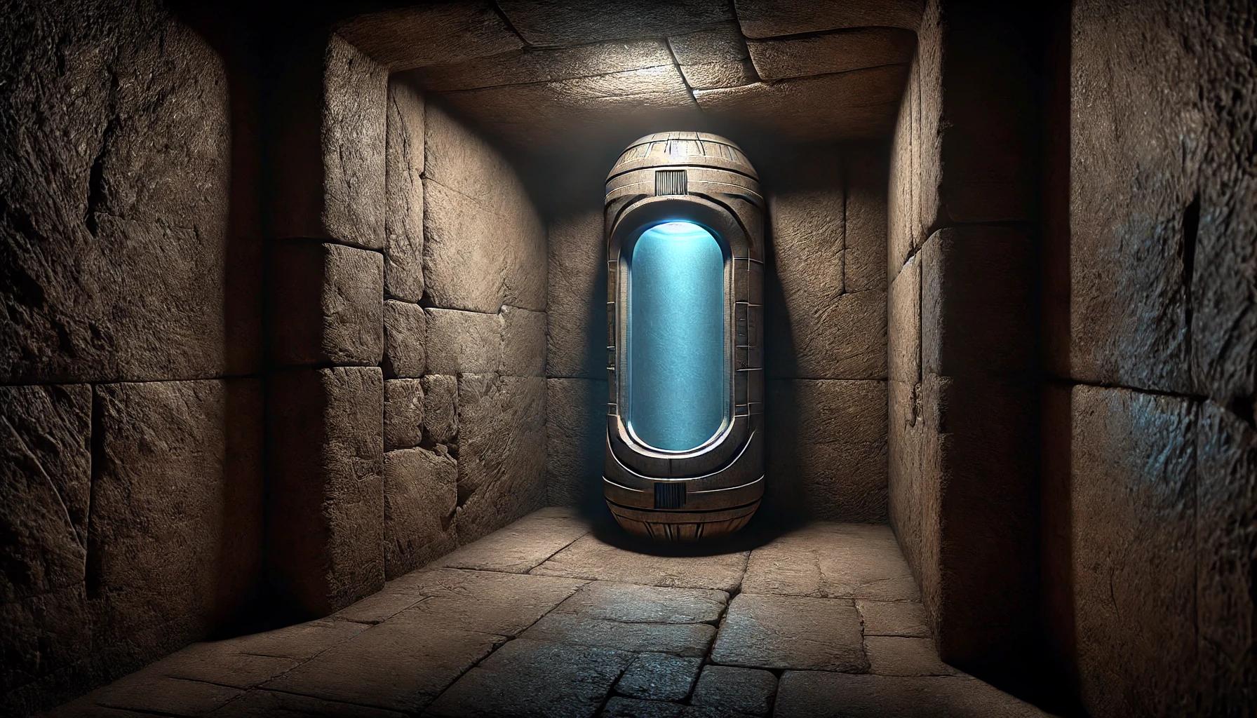 Cylindrical pod
