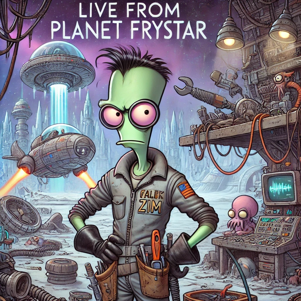 Live from Planet Frystar Cover